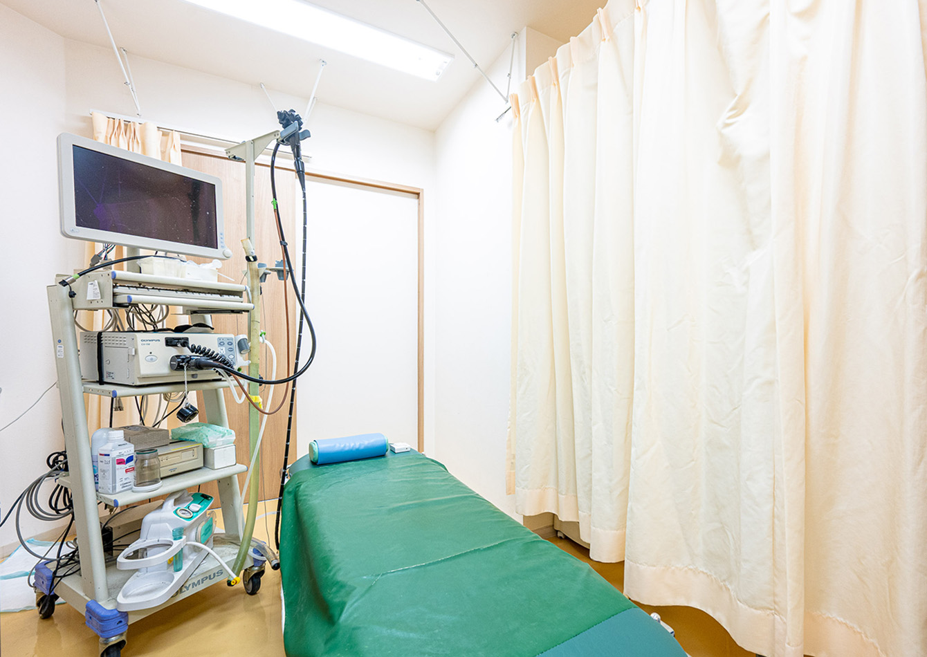 負担の少ないS状結腸の簡易内視鏡検査