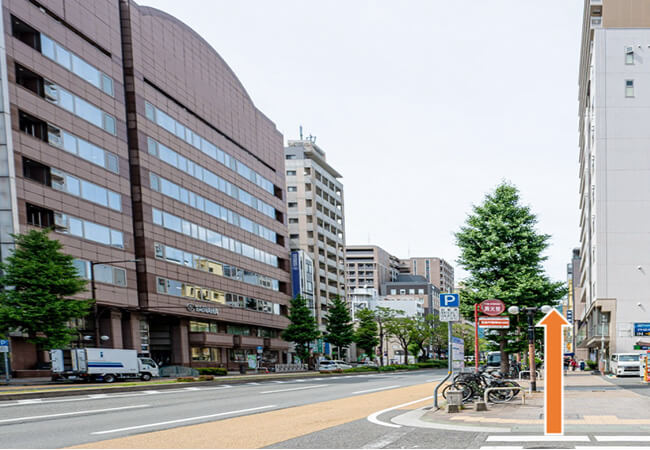 JR三宮駅からのルート(徒歩)03